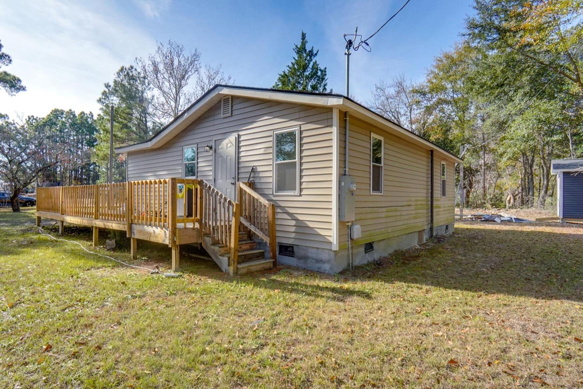 About 8 Mi To Pinehurst Cozy Home With Extended Deck! Aberdeen 外观 照片